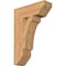 Ekena Millwork Legacy Slat Smooth Bracket, Western Red Cedar, 5 1/2"W x 18"D x 26"H BKT06X18X26LEC06SWR - alternate 1